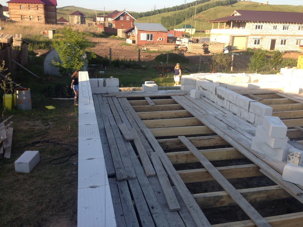 Строительство дома в п. Солонцы г. Красноярск