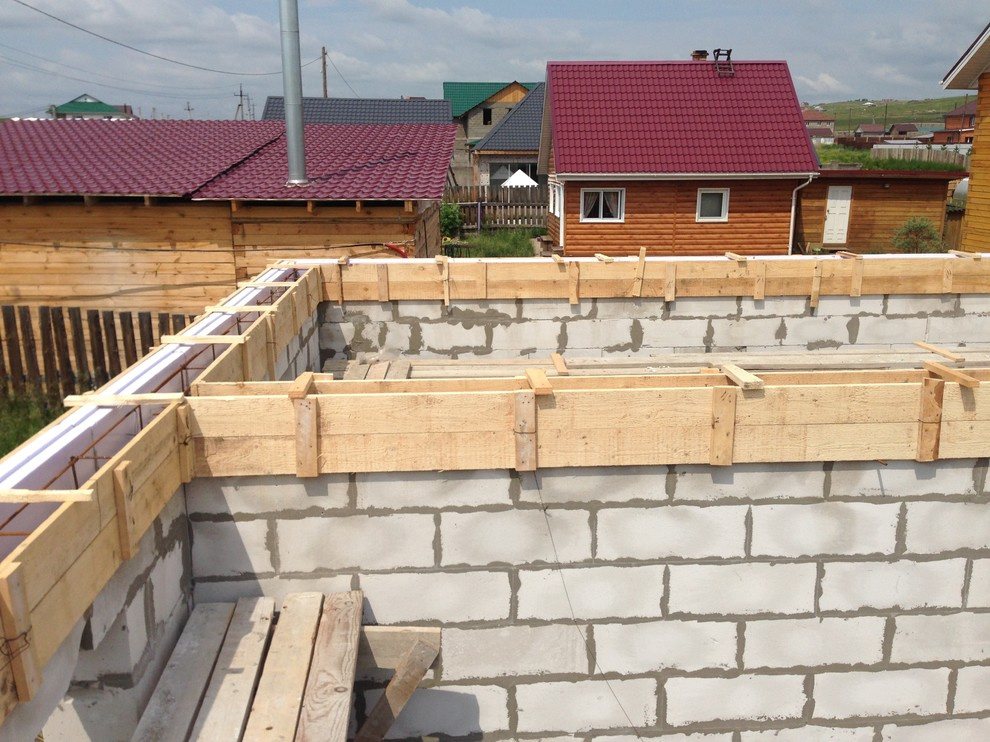 Строительство дома в п. Солонцы г. Красноярск