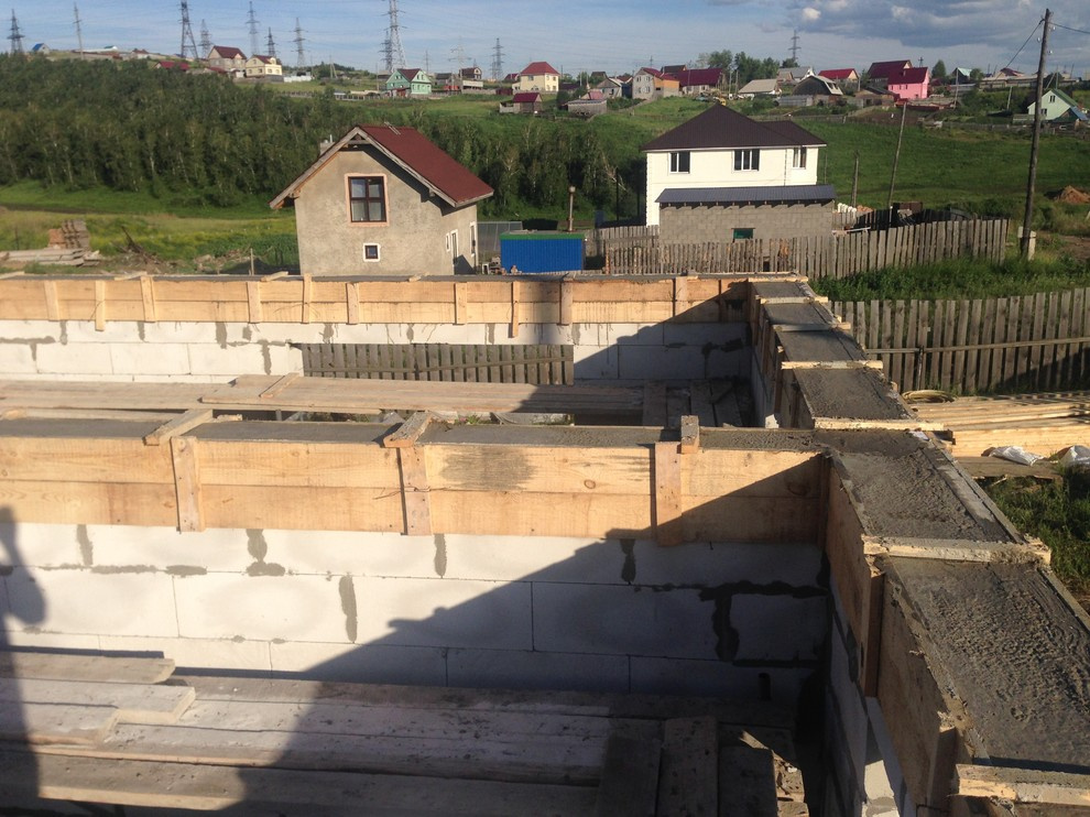 Строительство дома в п. Солонцы г. Красноярск