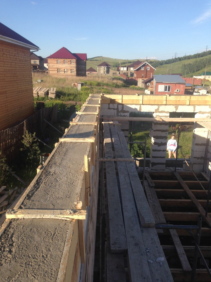 Строительство дома в п. Солонцы г. Красноярск