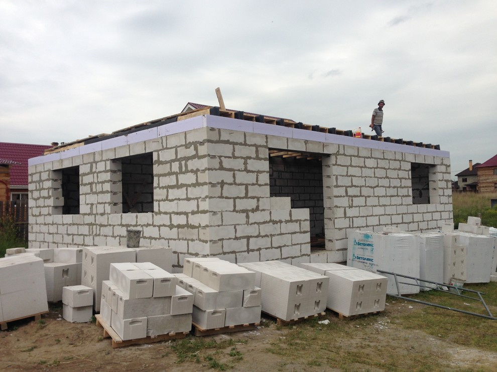 Строительство дома в п. Солонцы г. Красноярск