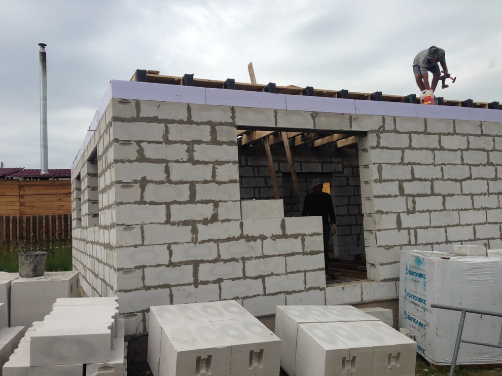 Строительство дома в п. Солонцы г. Красноярск