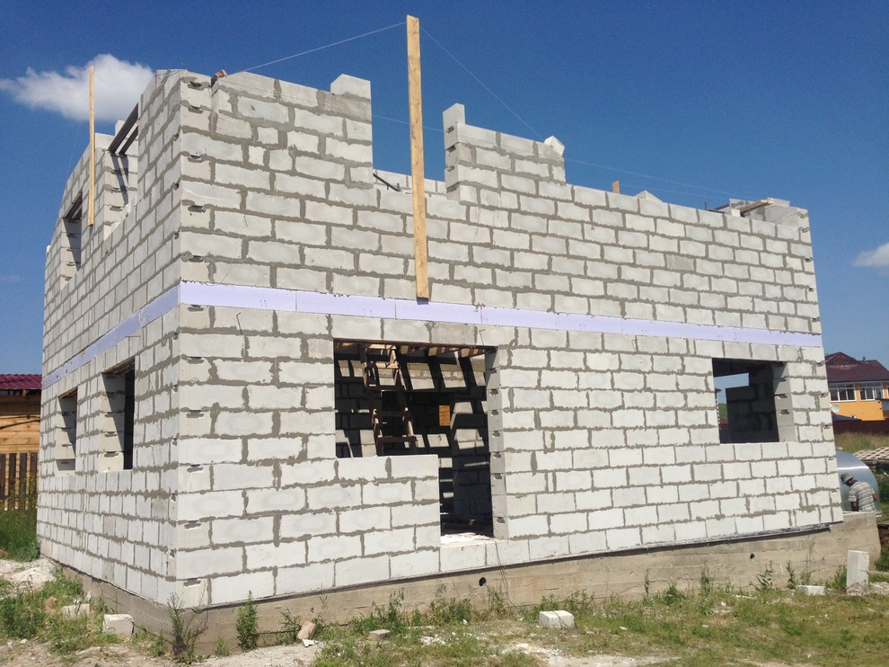 Строительство дома в п. Солонцы г. Красноярск