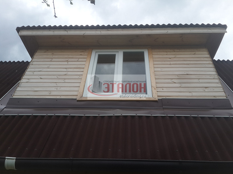 пос. Трубниково - монтаж сайдинга