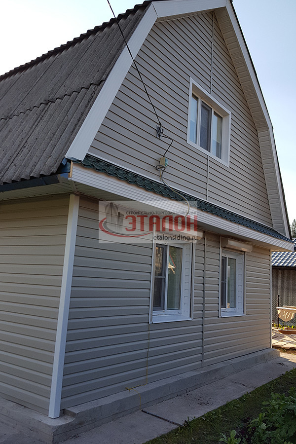 пос. Форносово - монтаж сайдинга