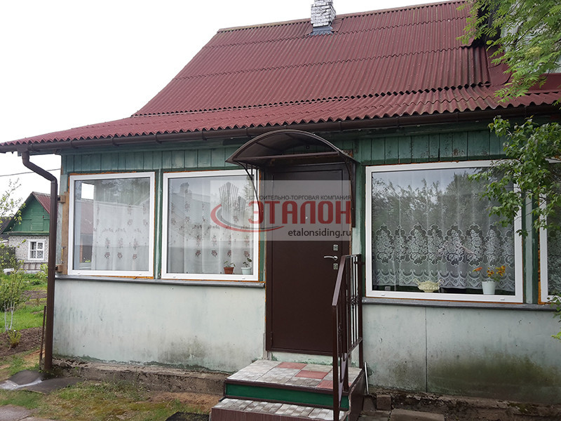 пос. Большая Ижора - монтаж сайдинга