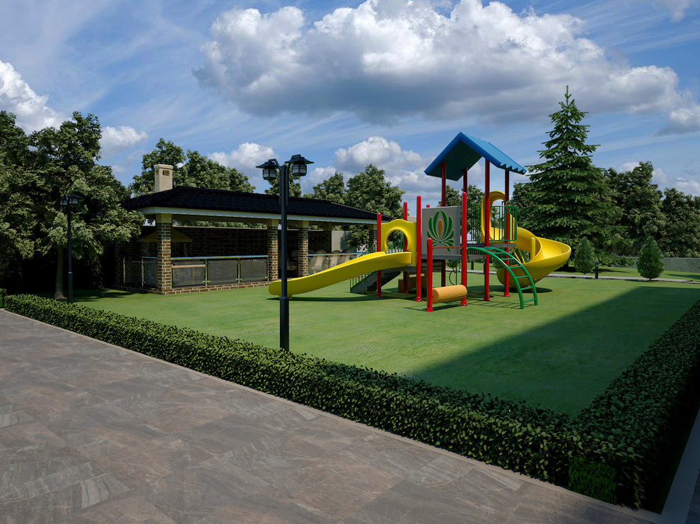 Реконструкция фасада и ландшафт