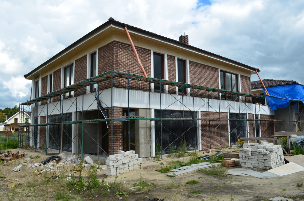 Реконструкция фасадов и ландшафт (Орловка)