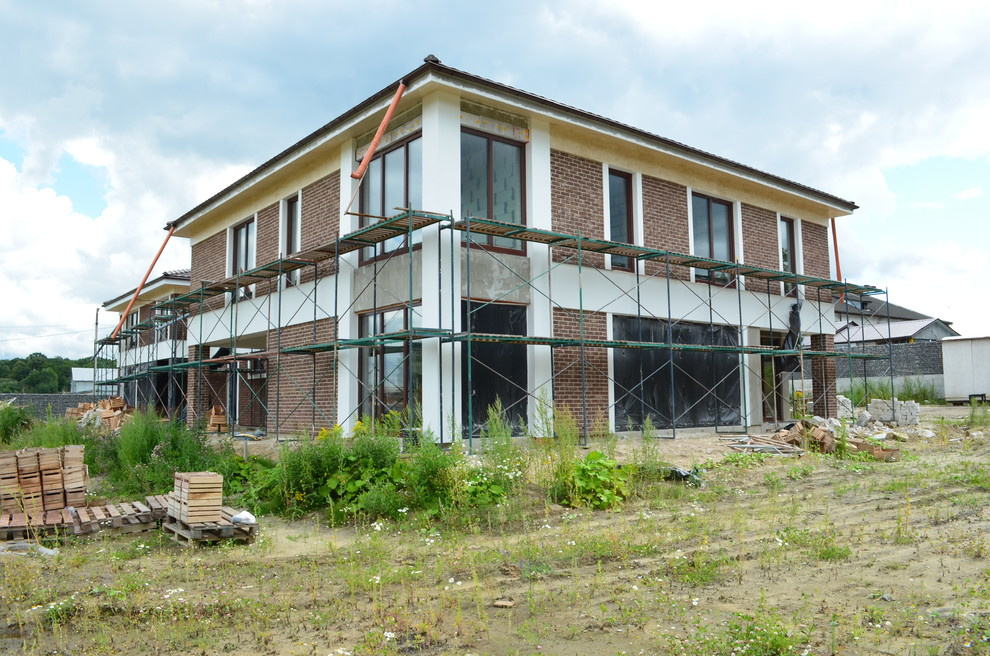 Реконструкция фасадов и ландшафт (Орловка)