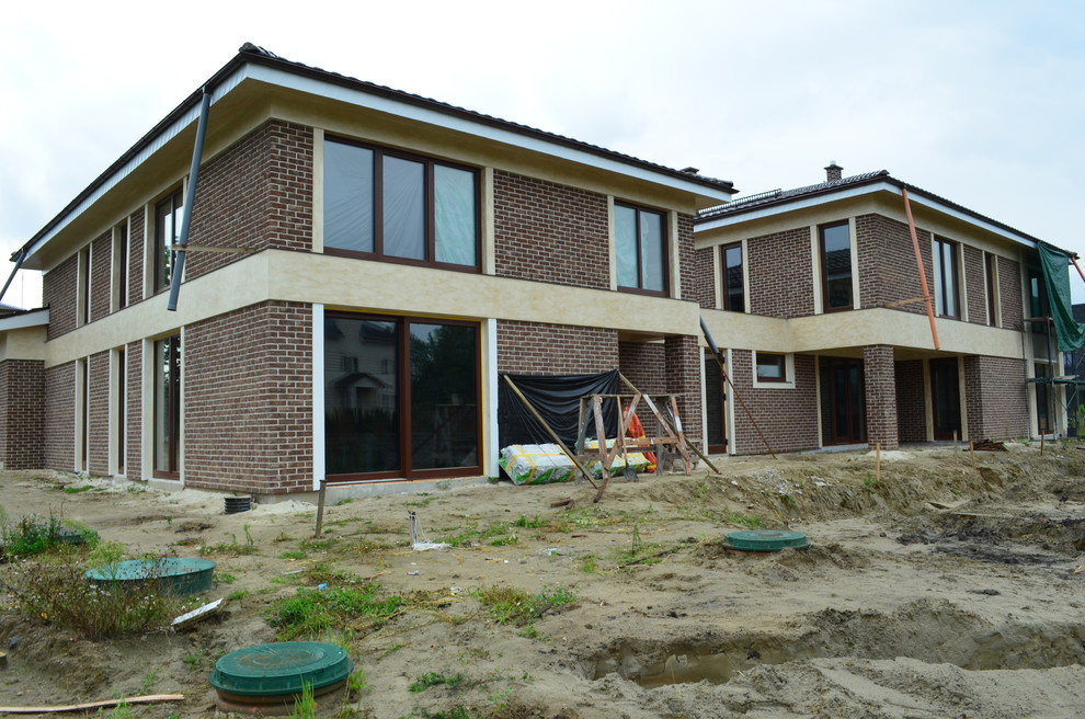 Реконструкция фасадов и ландшафт (Орловка)