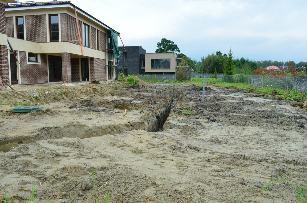 Реконструкция фасадов и ландшафт (Орловка)