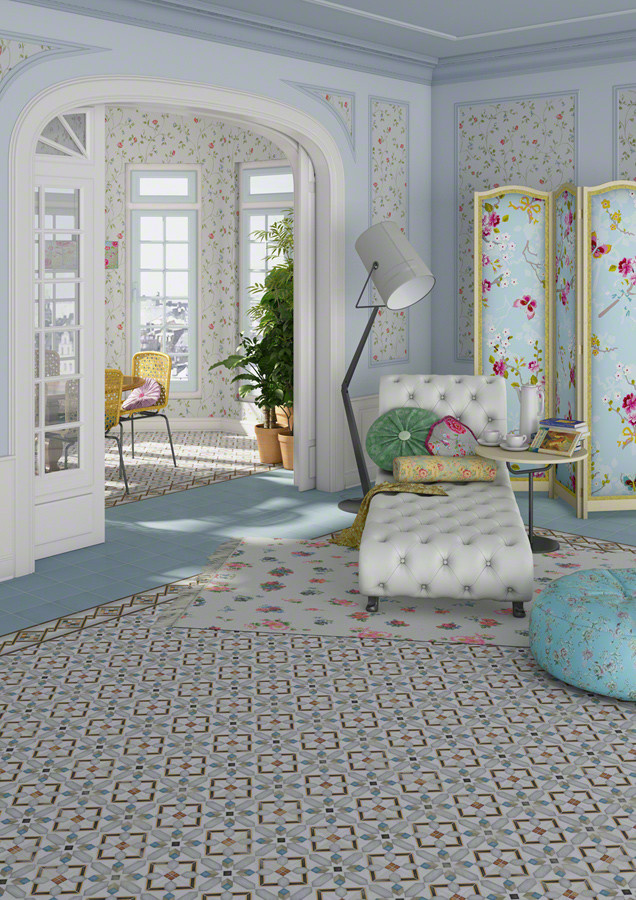 Керамогранит - Коллекция Vodevil - Demel Multicolor