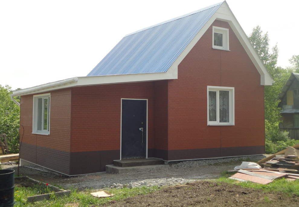 Дома из блока