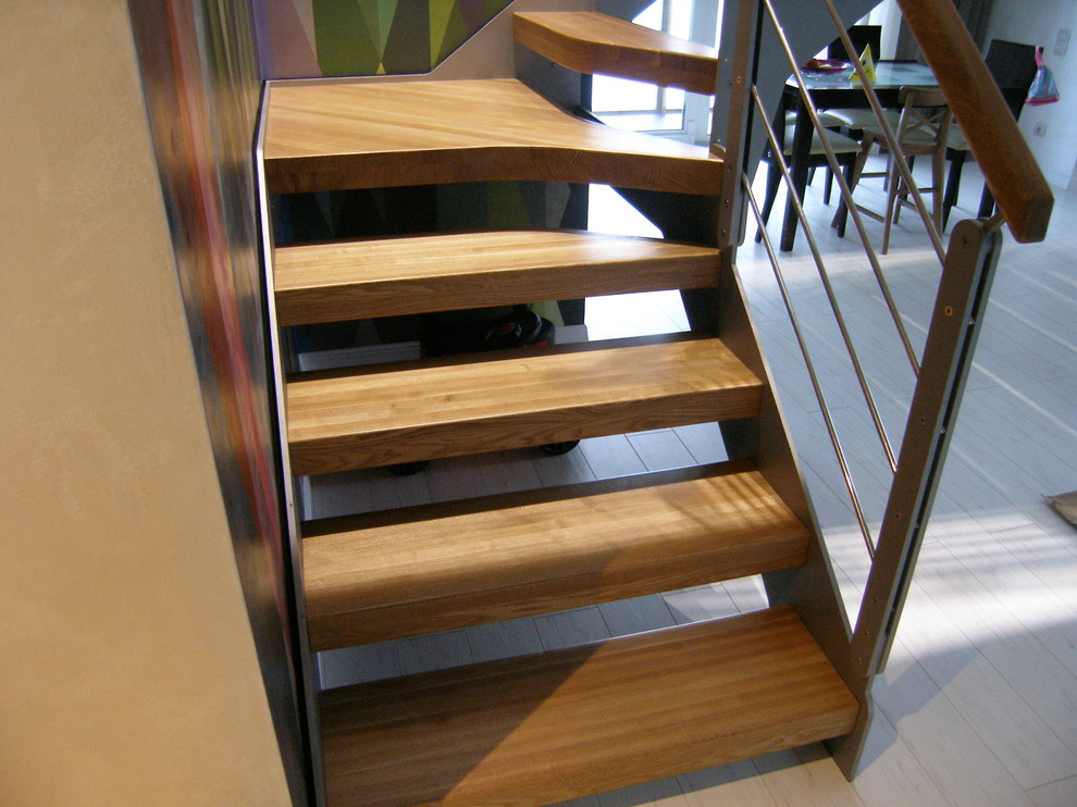 Современные лестницы серии LAZER