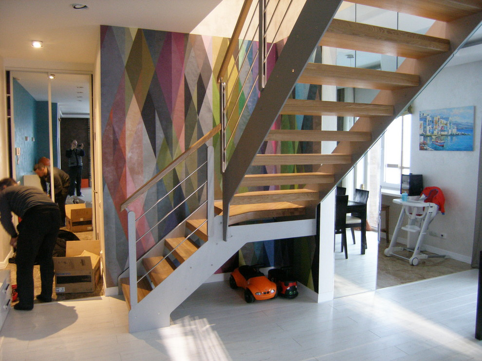 Современные лестницы серии LAZER