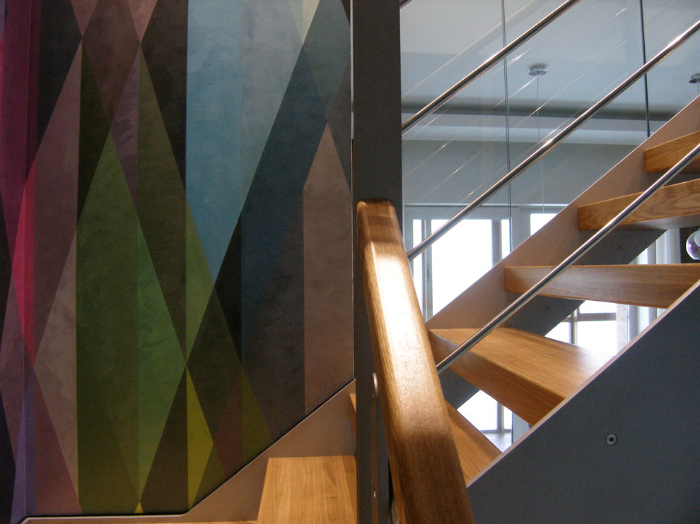 Современные лестницы серии LAZER