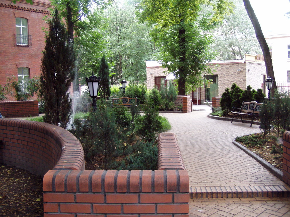 Бизнес Центр "Сенатор", дизайн внутреннего дворика