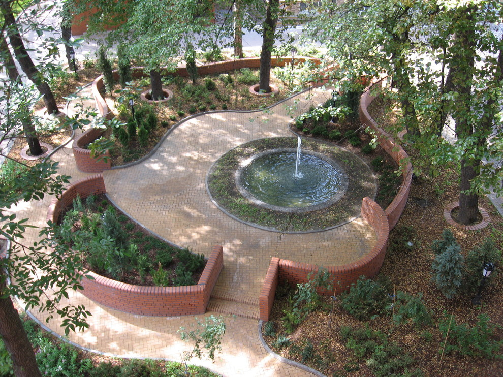 Бизнес Центр "Сенатор", дизайн внутреннего дворика