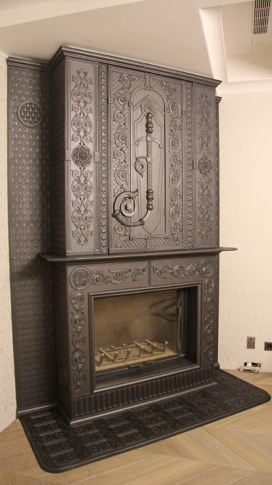 Фонари, плитка, камины