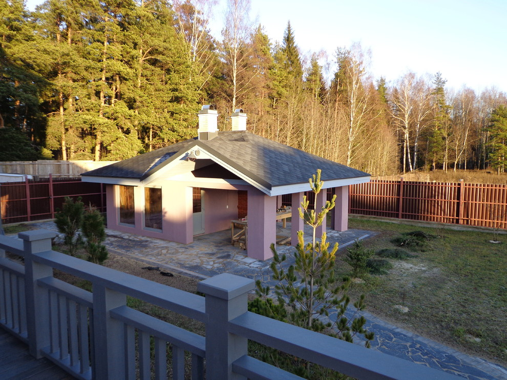 Проект индивидуального трехэтажного дома с дизайном интерьеров