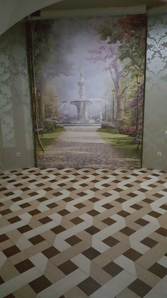 Оригинальный способ укладки напольной пробки!