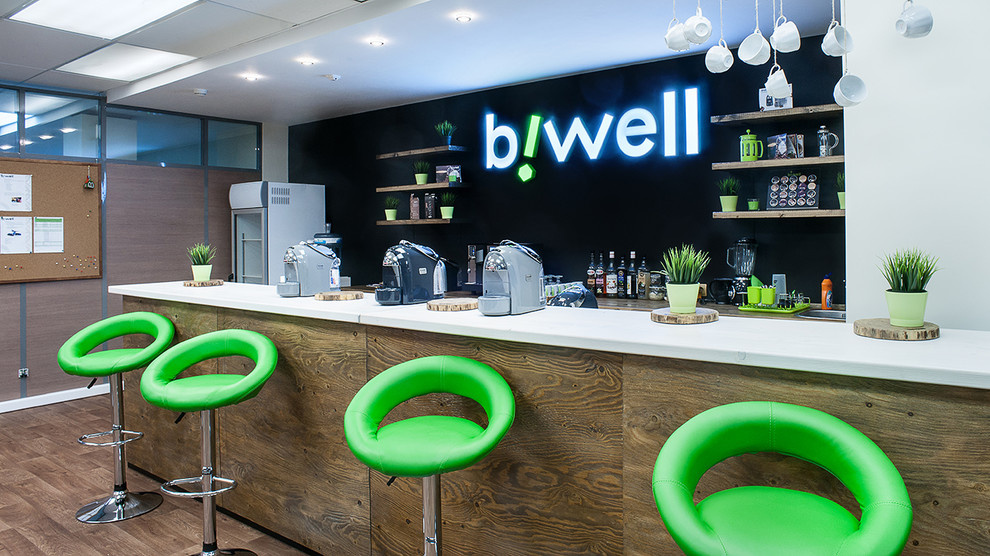 Фото реализованного проекта офиса в БЦ Омега Плаза