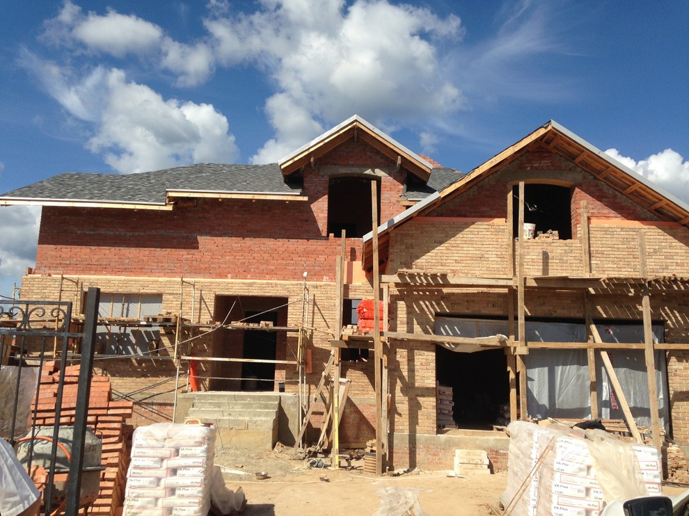 Дом в американском стиле фотографии до