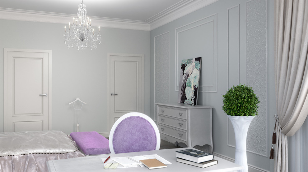 Дизайн спальни в стиле современная классика