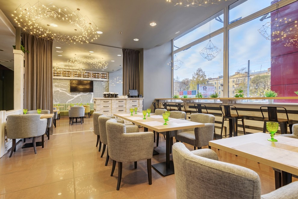 Обложка проекта: Интерьер ресторана