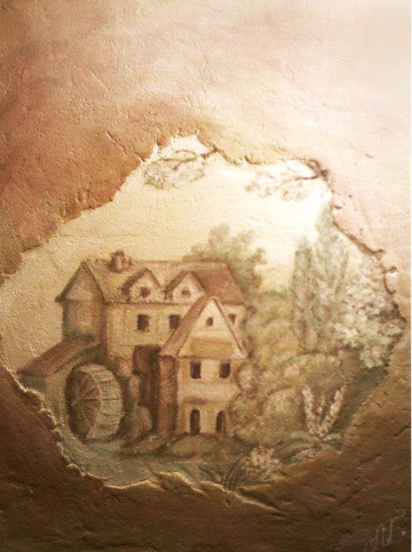 Обложка проекта: НАСТЕННАЯ РОСПИСЬ