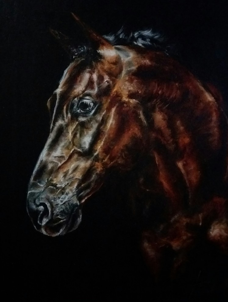 Живопись маслом .серия" Сказки"