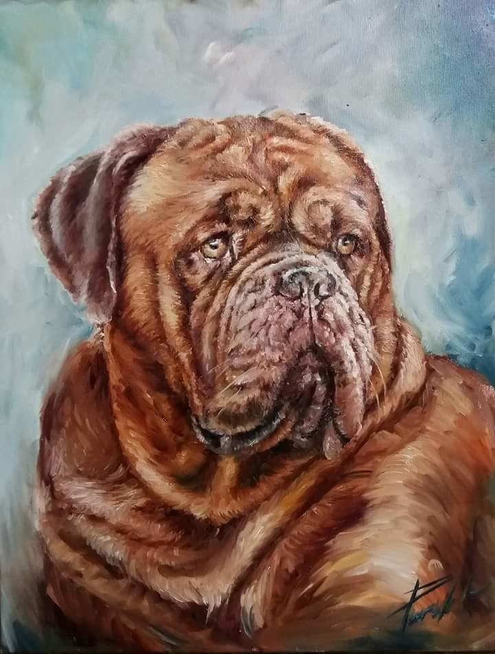 Живопись маслом .серия" Сказки"