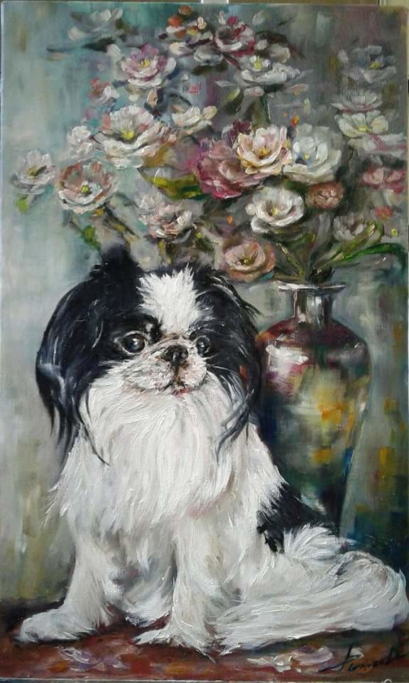 Живопись маслом .серия" Сказки"