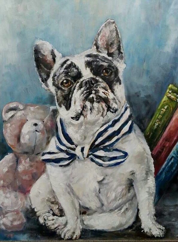 Живопись маслом .серия" Сказки"