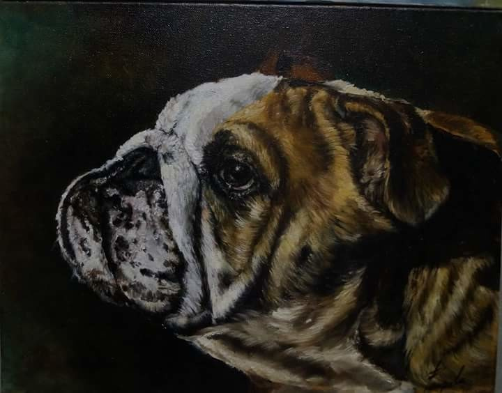 Живопись маслом .серия" Сказки"