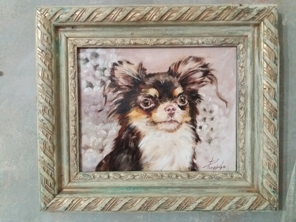 Живопись маслом .серия" Сказки"