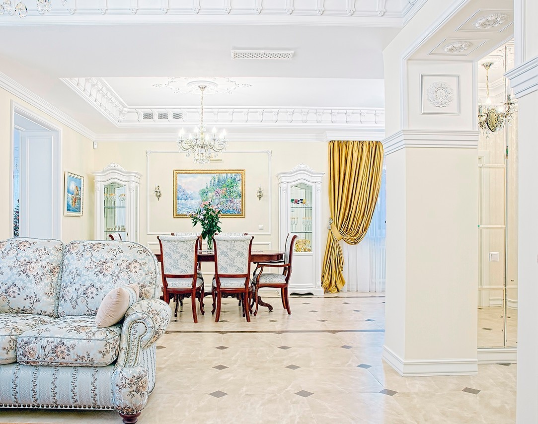 Гостиная в классическом стиле