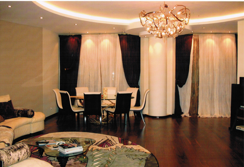 Оформление гостиных и столовых зон