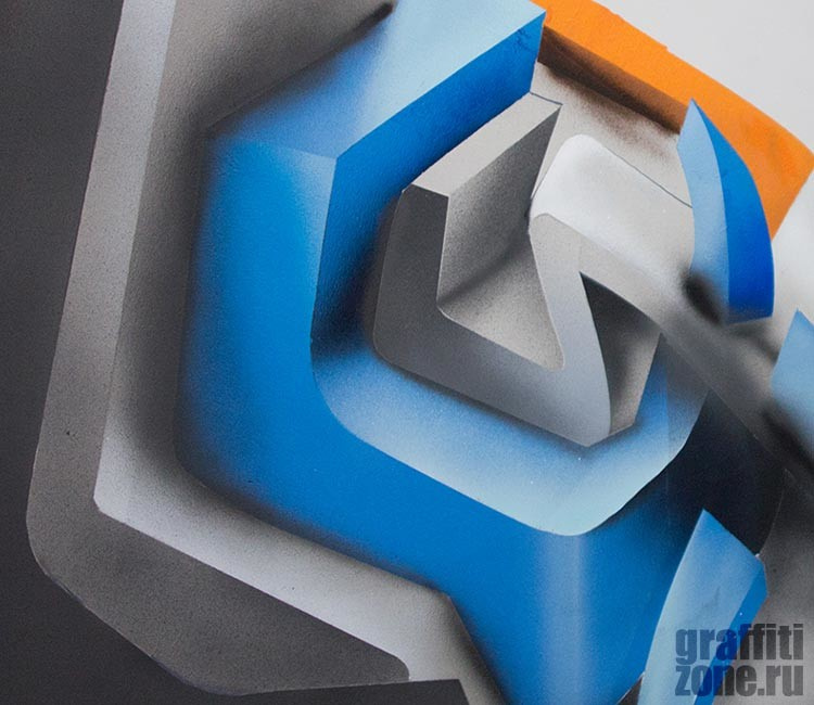 Обложка проекта: Трёхмерное граффити в комнате подростка