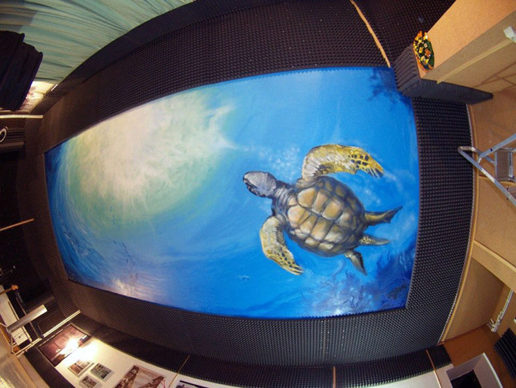 Обложка проекта: Потолок в домашней студии звукозаписи