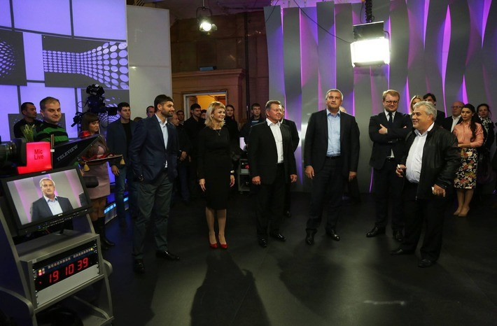 Телестудия Первого крымского телеканала
