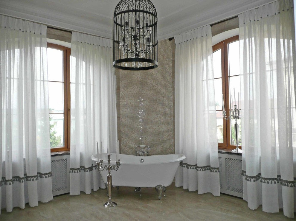 Шторы для ванной комнаты