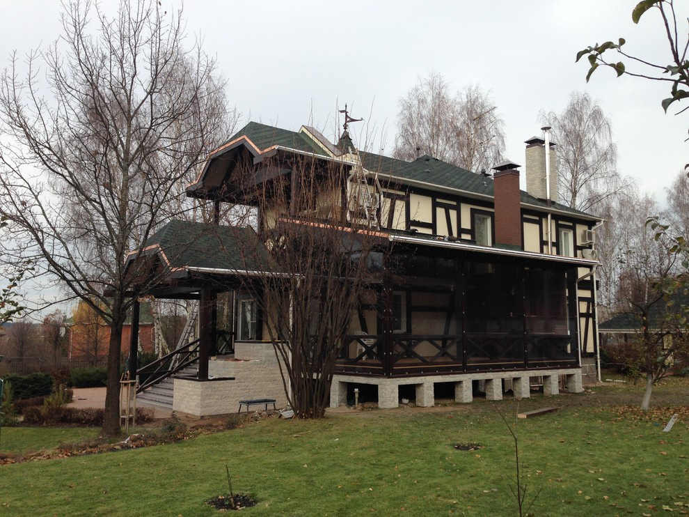 Реконструкция загородного дома в стиле Довиль