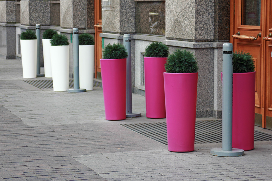 Кашпо из 3D пластика Teraplast