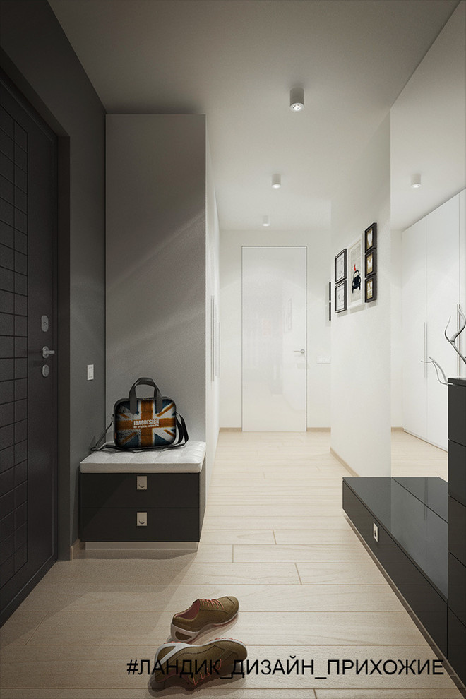 Однокомнатная квартира в современном стиле, вариант 2