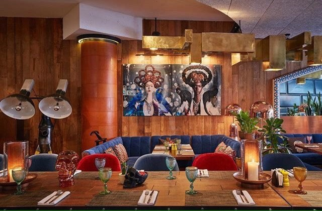 Ginger Haired Frida with Blue Macaws; Black Frida with Monkey (c) Efren Isaza.