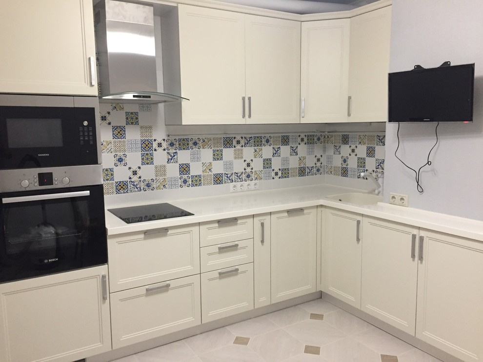 Обложка проекта: Кухня с фасадами "Оливия"