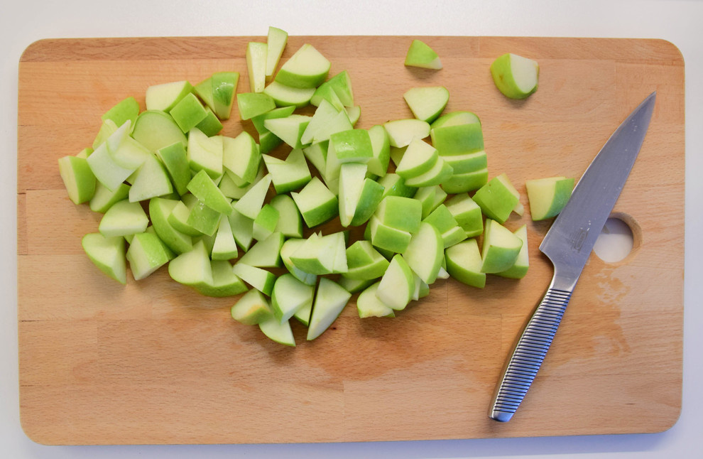 Постная шарлотка