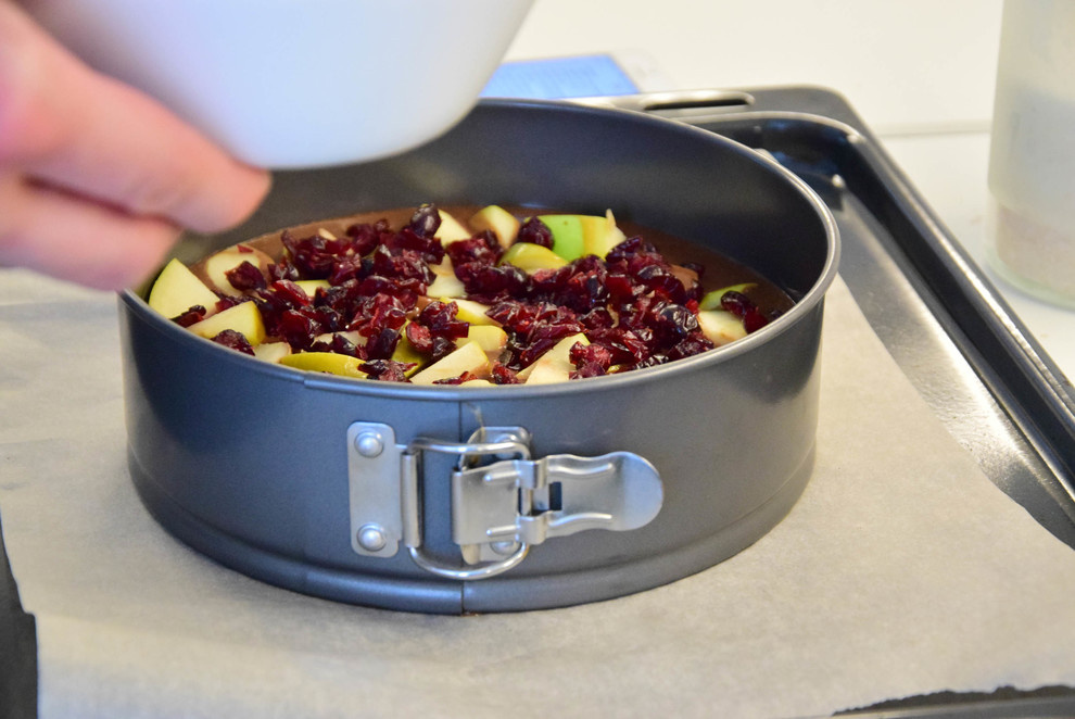 Постная шарлотка