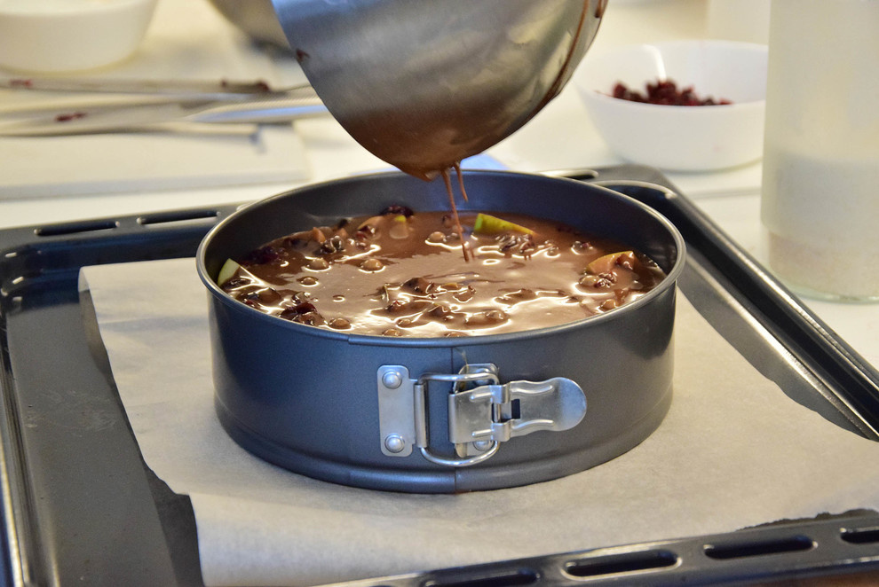 Проверенный рецепт: Постная шоколадная шарлотка